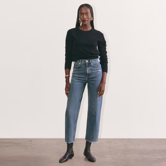 Everlane - The Way-High® Jean - Distressed (Blue)